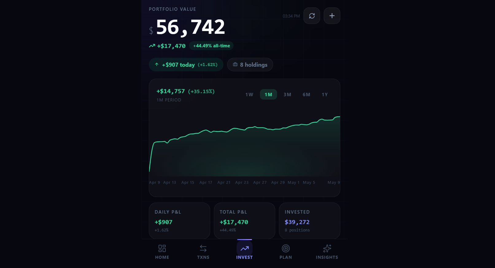 Vault Finance App